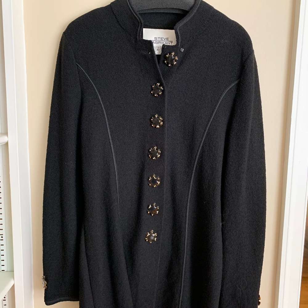 Steve Fabrikant evening knit jacket